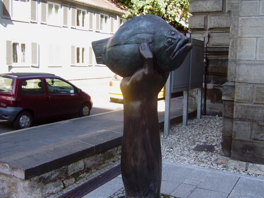 SUB Göttingen, Papendiek (Butt im Griff)