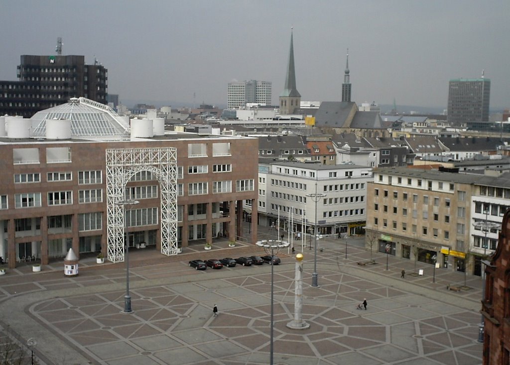 Friedensplatz, City Hall (Dortmund, Ruhr)