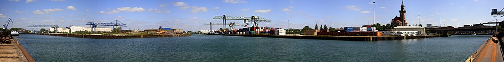 Panorama Hafen Dortmund