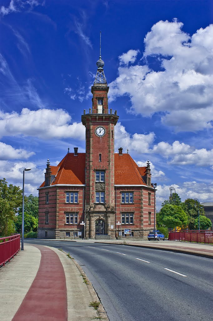 Das alte Hafenamt in Dortmund.
