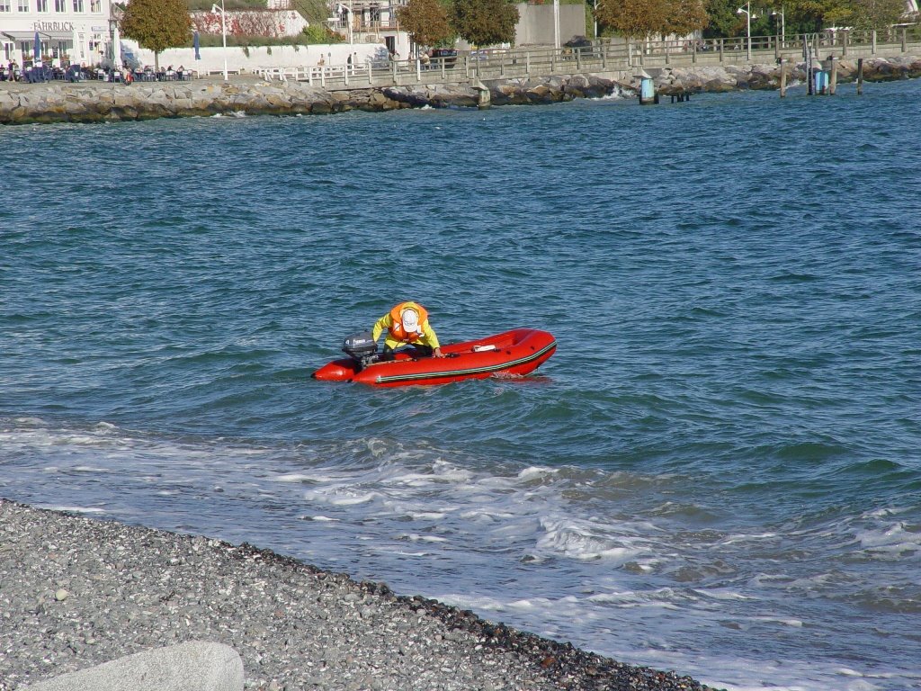 Sassnitz - Gummiboot