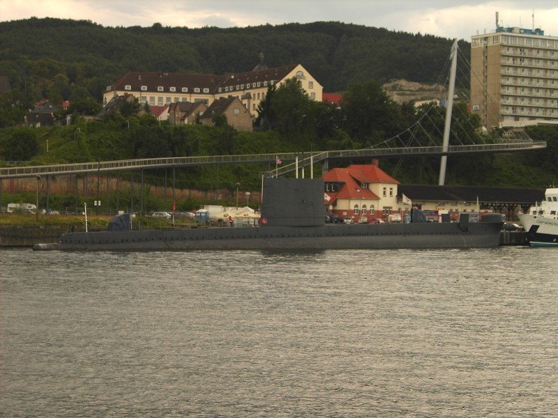 U-Boot im Hafen von Sassnitz