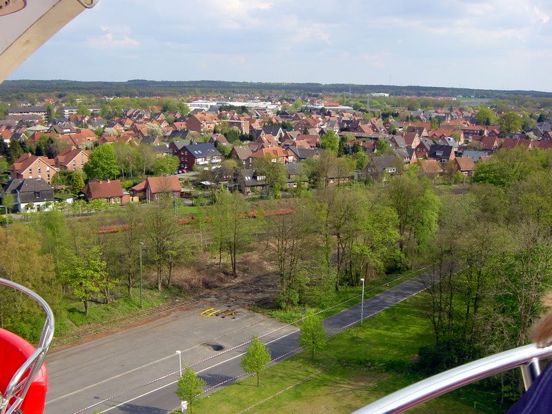 Blick Richtung Weserstraße Lingen Emsland Niedersachsen 2008