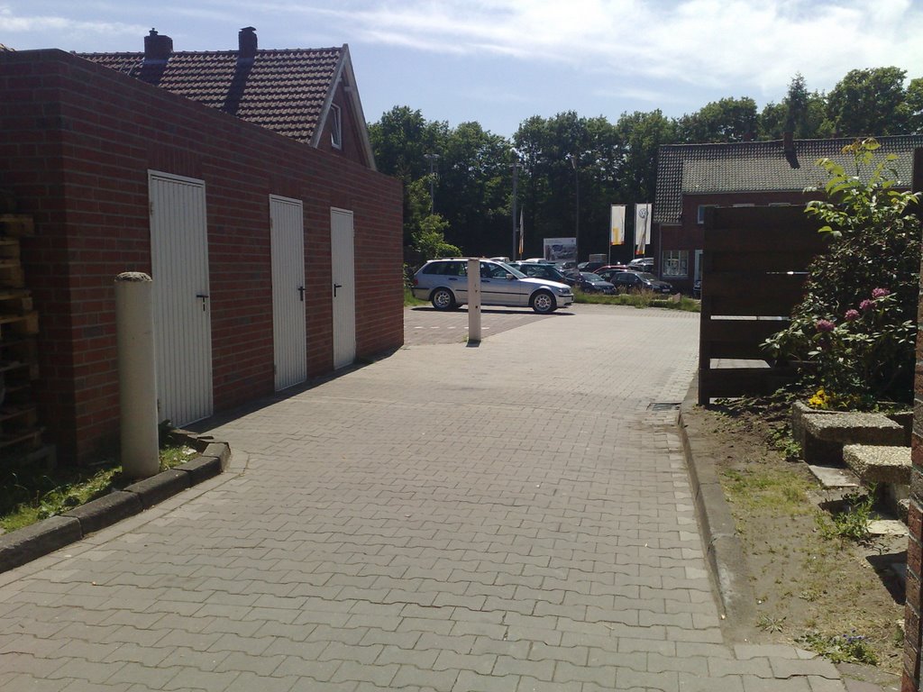 Blick auf die Meppenerstr, hinterm ContiMarkt