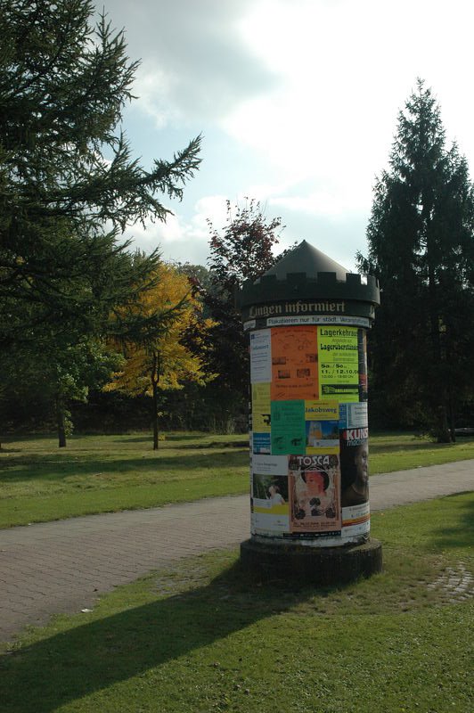 Unique Advertisement in Lingen
