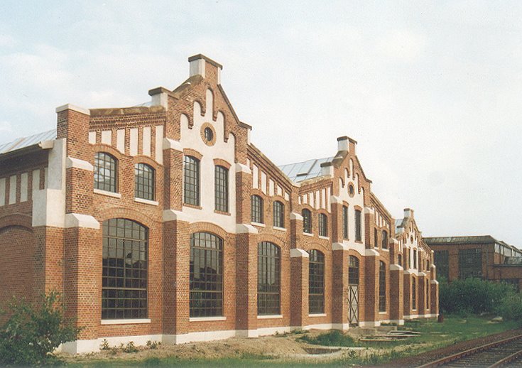 Halle 4 des EAW Lingen - 1996, www.archistories.com