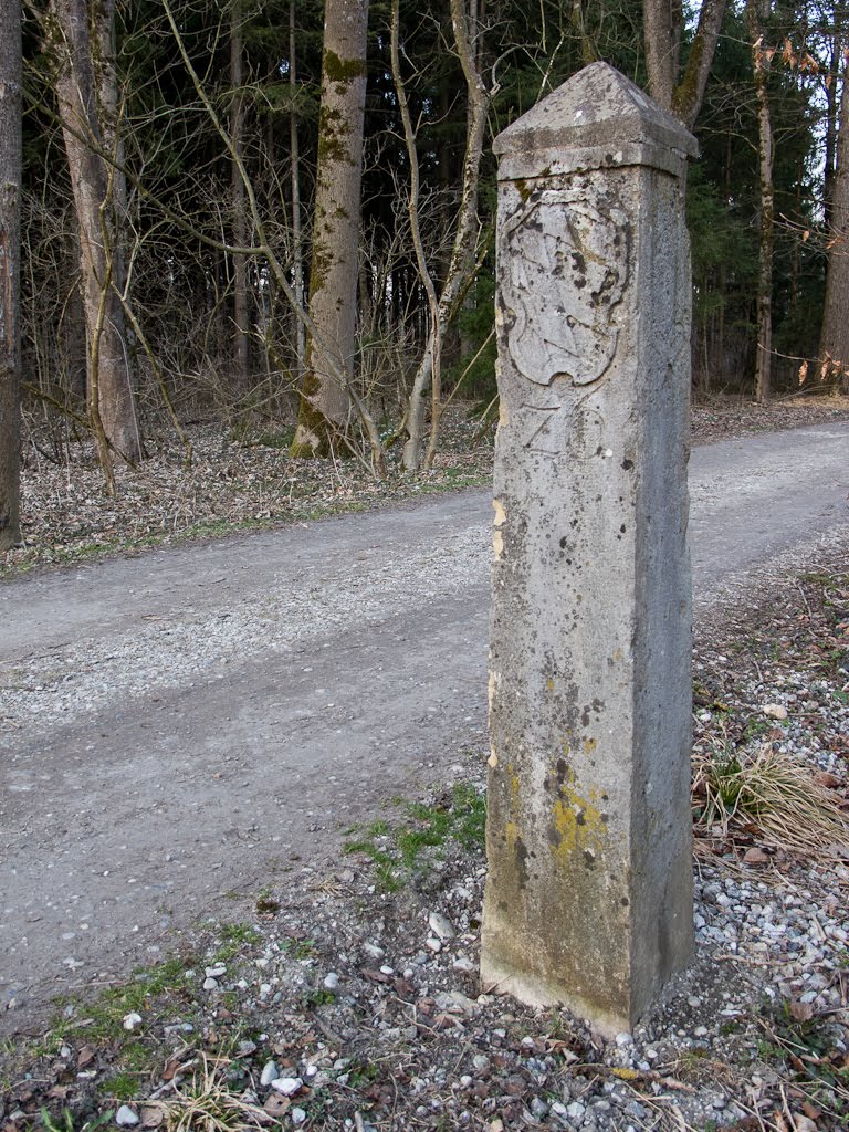 Grenzstein Salzburg - Bayern