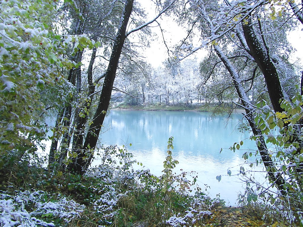 Spaziergang am Inn entlang / Mühldorf (28.10.2012, Sonntag)