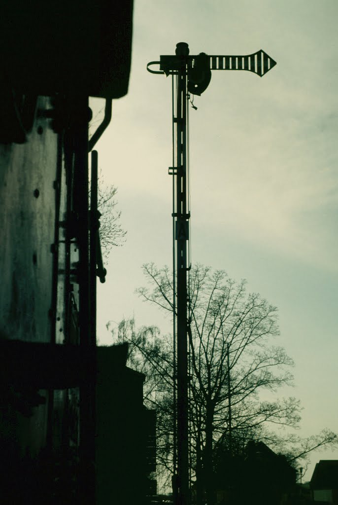 Mühldorf am Inn: Altes bayerisches Hauptsignal