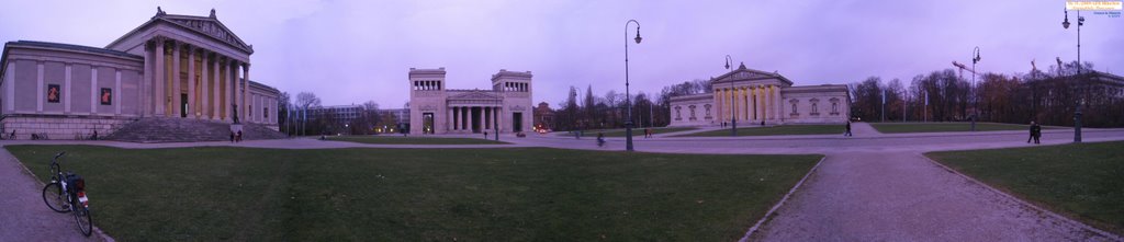 GER Muenchen Koenigsplatz ~GRE~ Panorama by KWOT