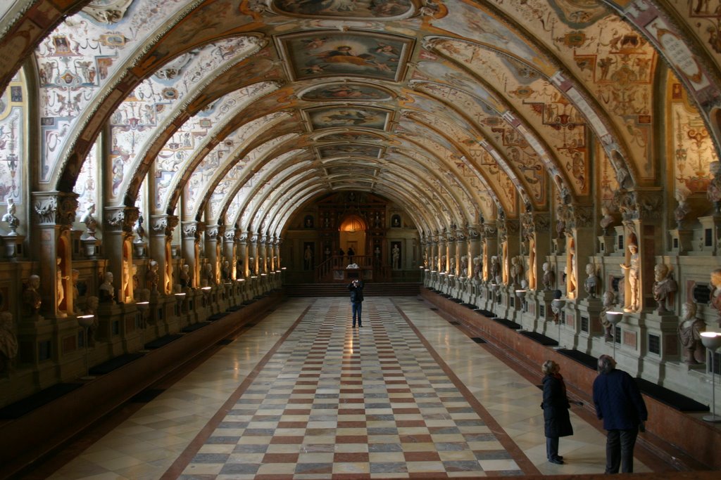 Antiquarium, Residenz, München, Bayern, Deutschland