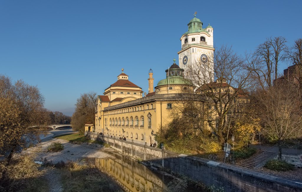 Müllersches Volksbad im Spiegel ++ Ausflugsziel München ++ Art Nouveau bath from 1901