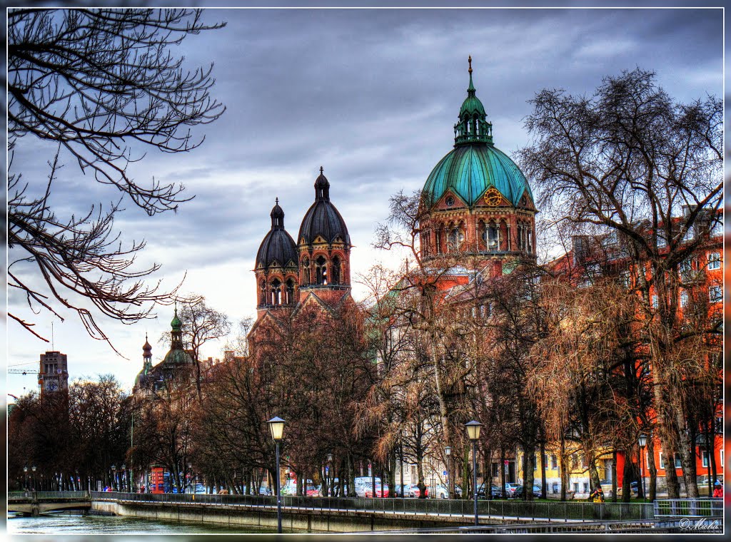 St. Lukas Kirche, München, built 1893-1896