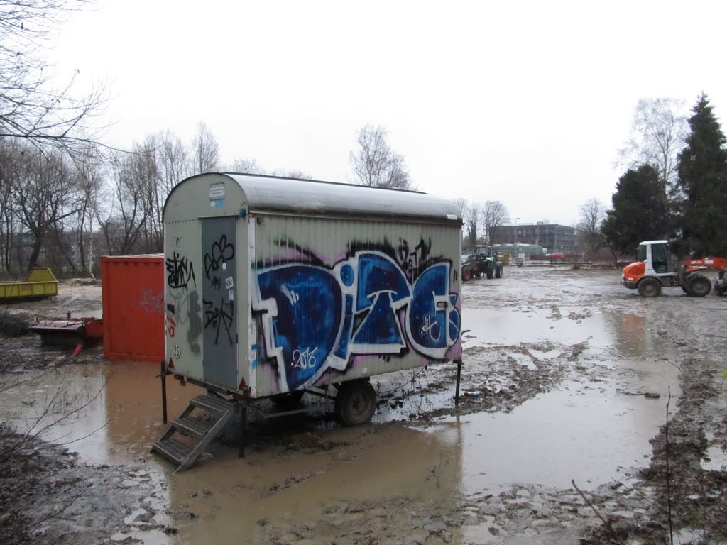 Baustelle Familie Mechau Straße Oldenburg