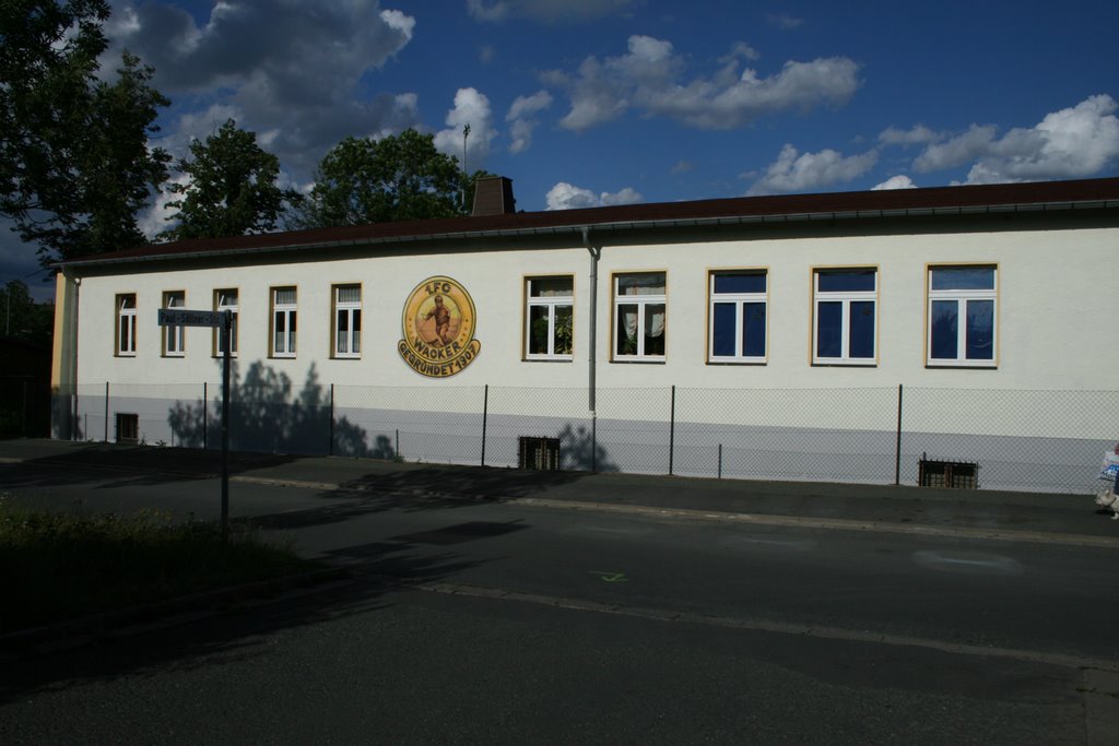 Vereinsheim 1.FC Wacker (Straßenseite)