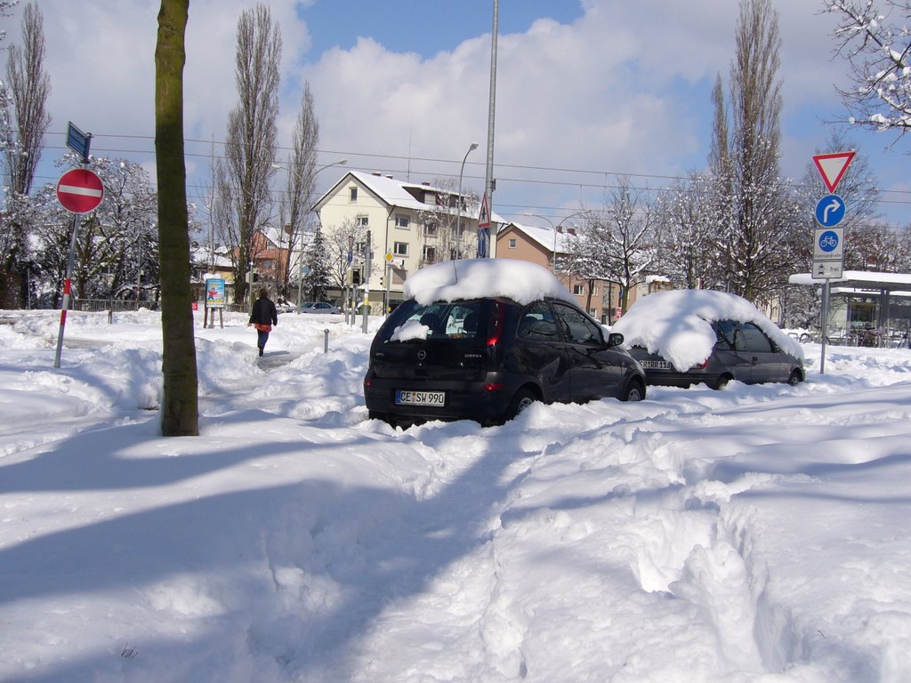 Freiburg nach dem Schneefall ¦ pilago