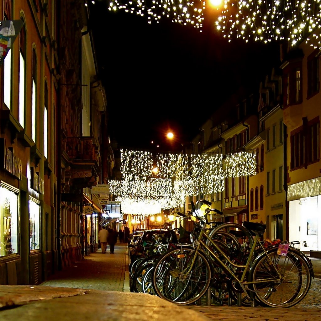 Freiburg, Gerberau from the side Kaiser-Josef-Straße ¦ pilago