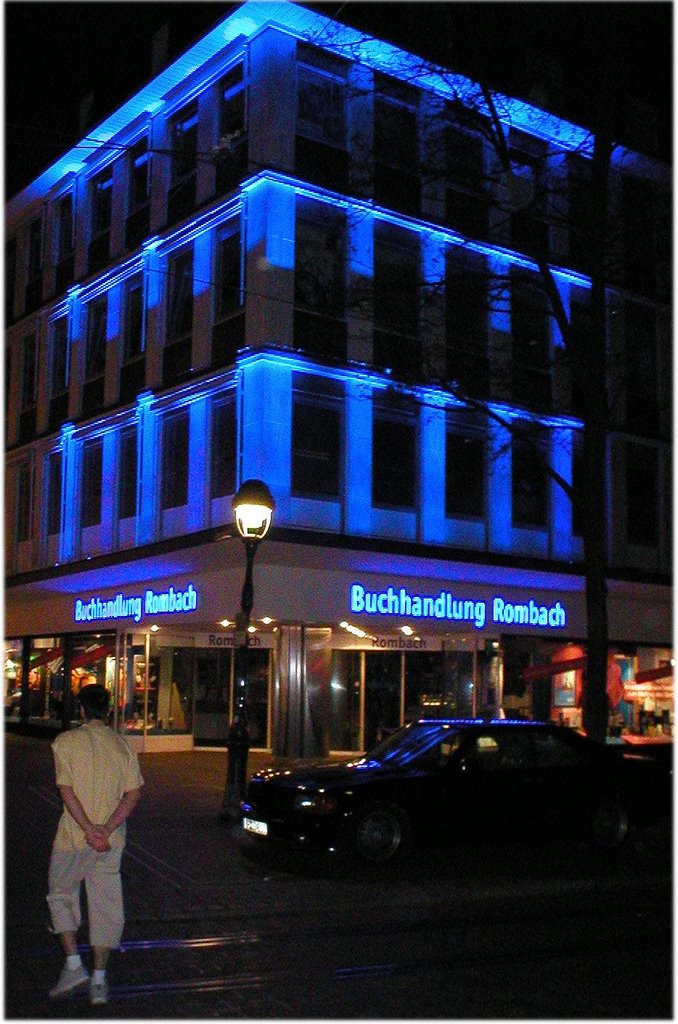 Freiburg centrum night