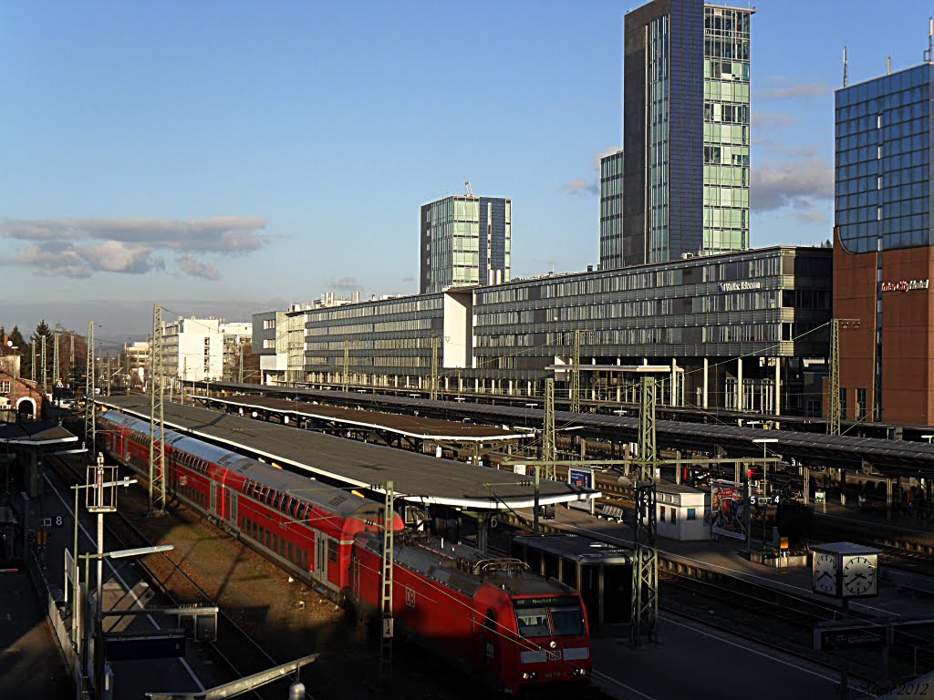 Freiburg - Hauptbahnhof - dedicated for loamvalley - Welcome 14.01.2012 -