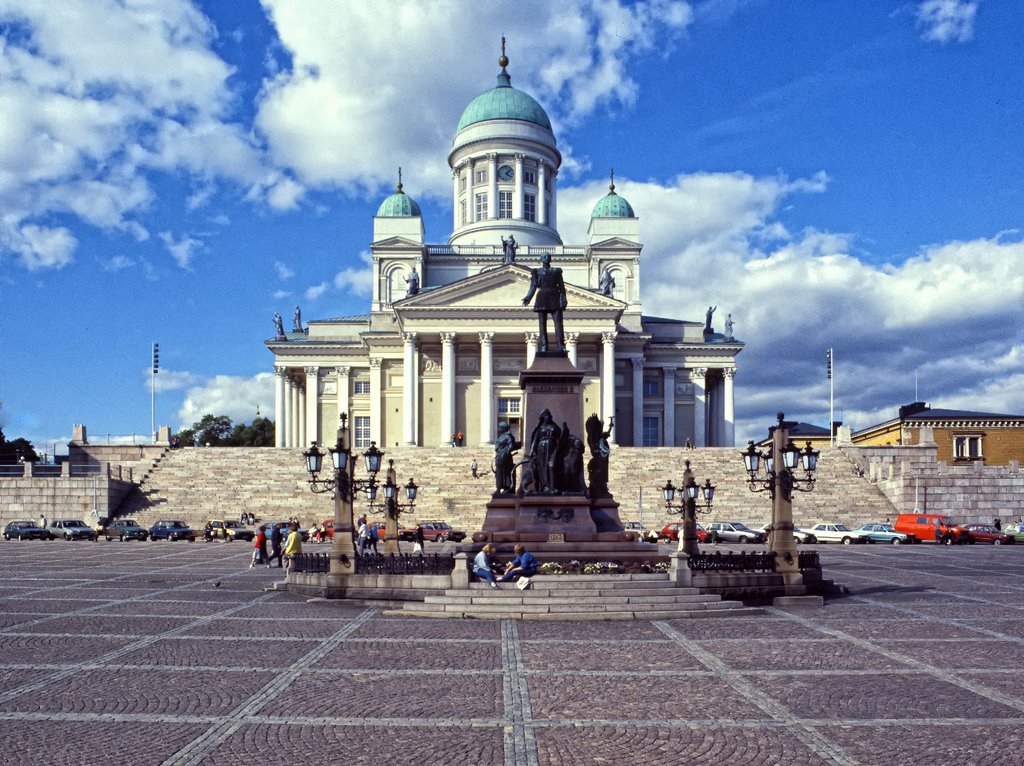 #17 Cathedral in Helsinki, Dom von Helsinki, Senatsplatz, Suomi, Finland