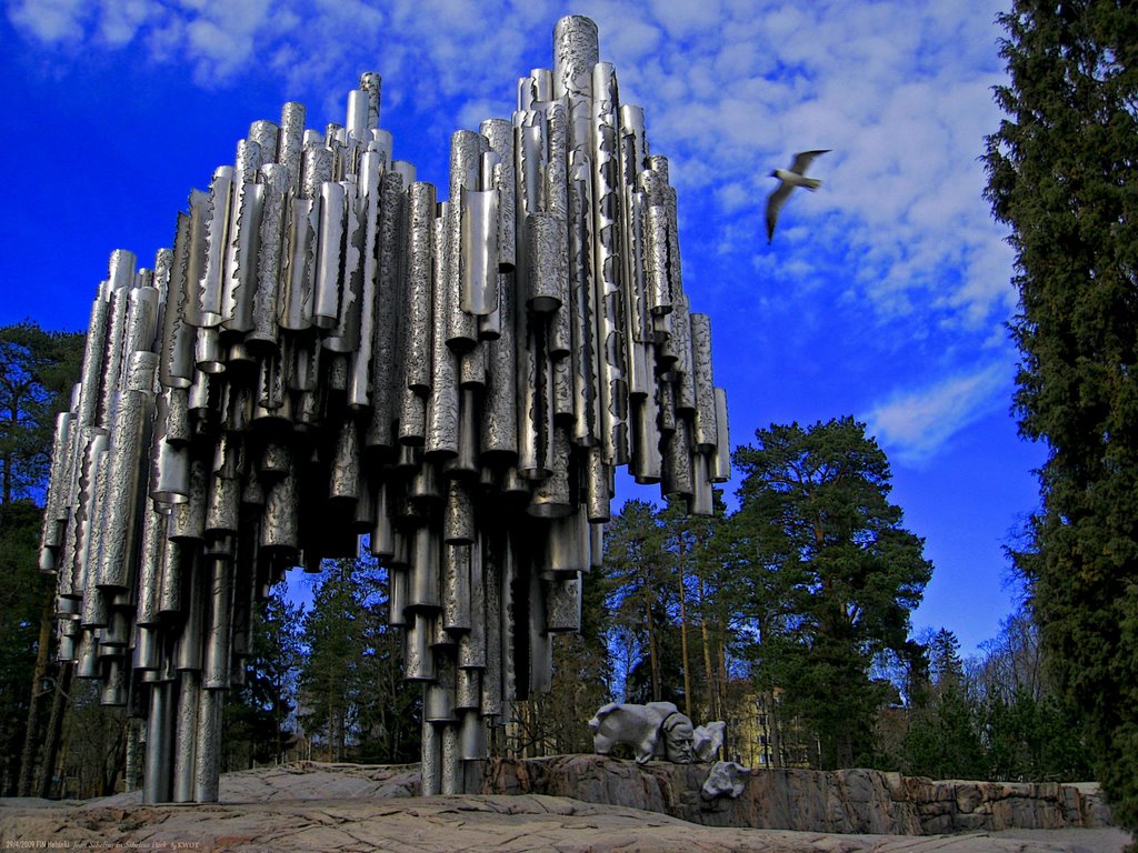 FIN Helsinki Jean Sibelius in Sibelius Park by KWOT