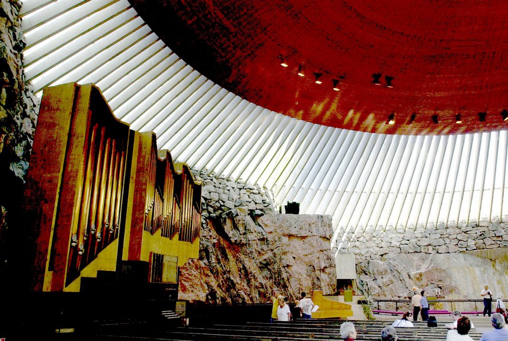 Helsinki A. Aalto Rock Church 1969