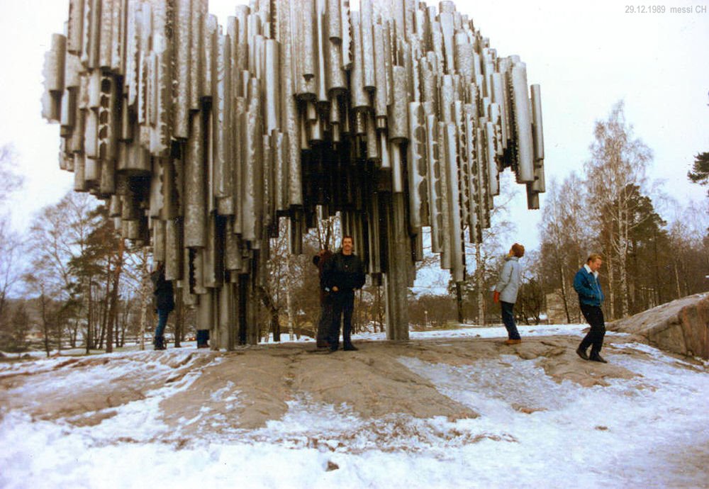 (messi89) Me at Jean Sibelius Monument, Sibeliuksenpuisto [300°]