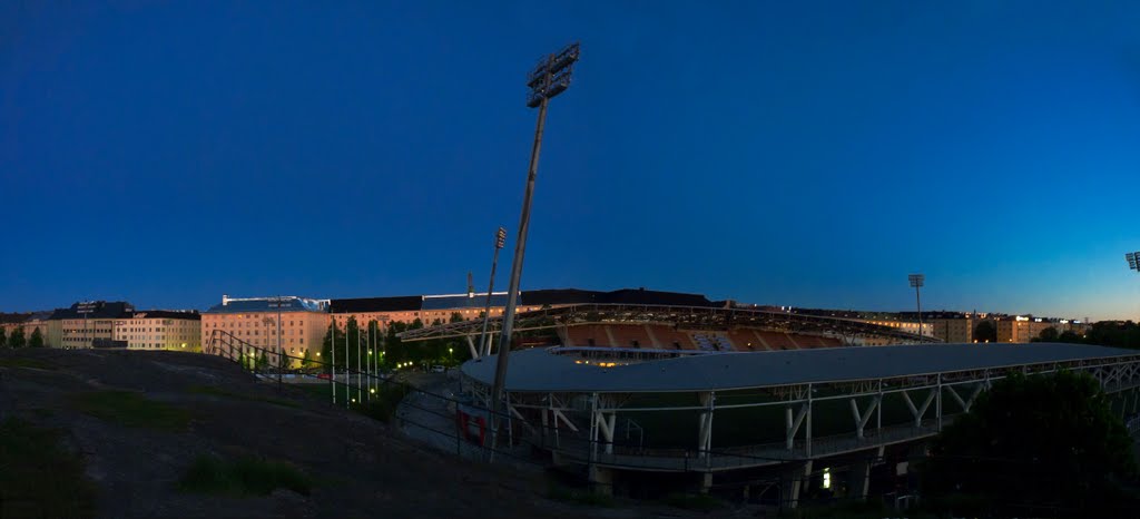 Sonera Stadium (Finnair Stadium, 1999-2000), PANORAMA,  4.6.2011, 2:50