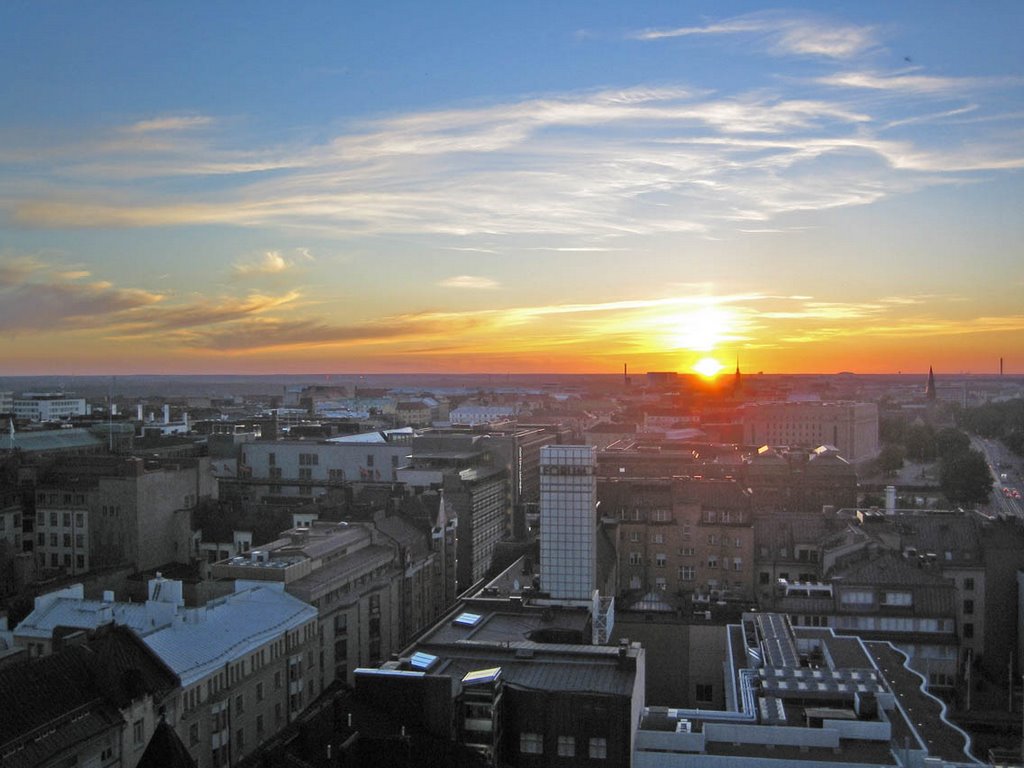 Helsinki, Blick vom Hotel Torni