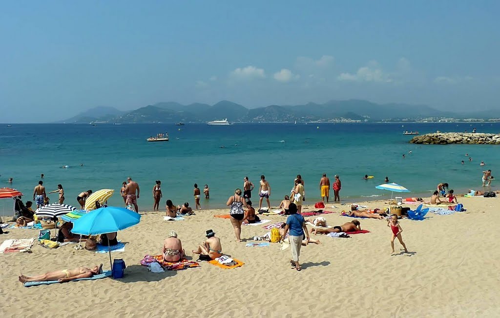 Cannes beach