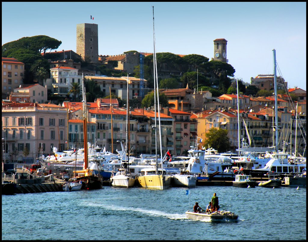 Cannes Le Vieux Port..© by leo1383