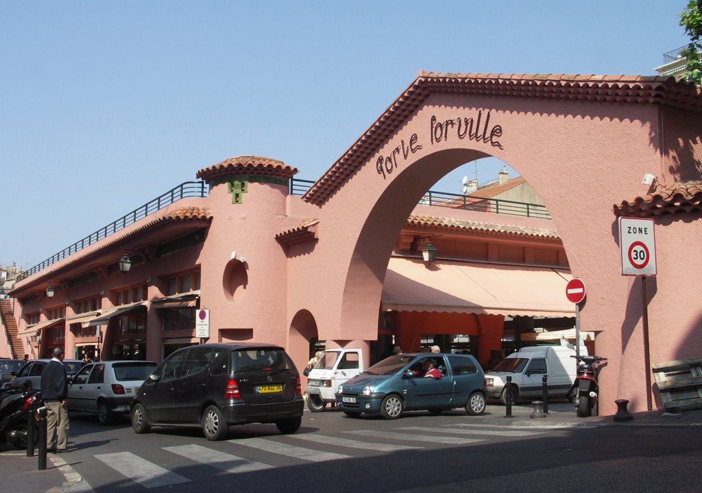 Cannes - Market Hall outside