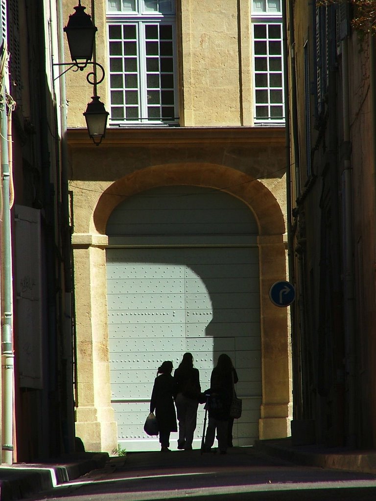 Aix, city centre