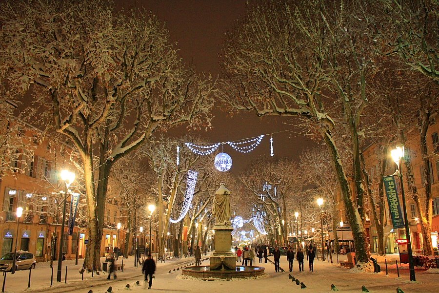Sous la neige
