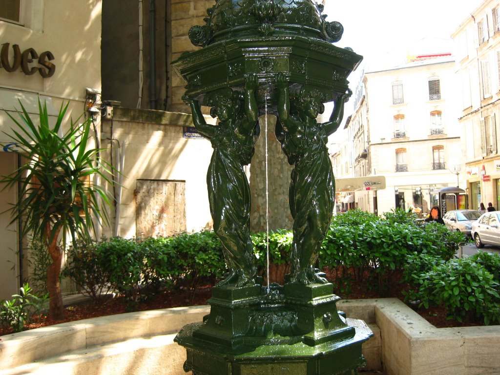 Aix en Provence, fontana