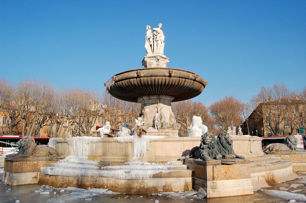 La Fontaine de la Rotonde (Février 2012)