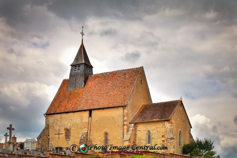 Eglise St-Aignan. Faverdines.