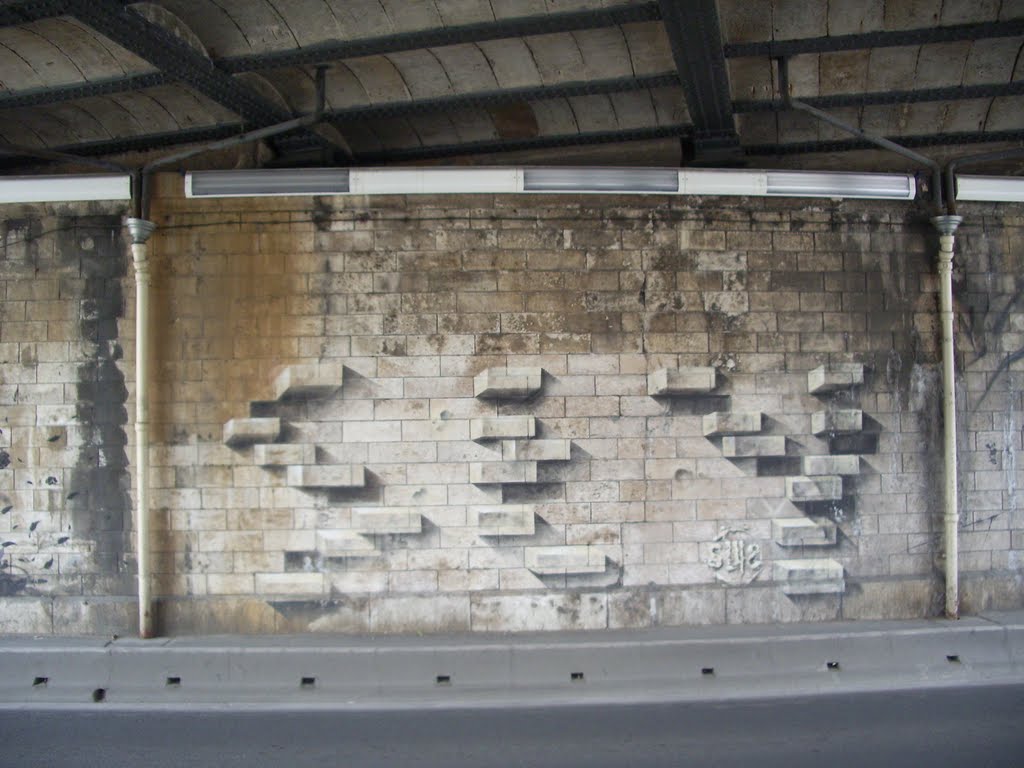 Graffiti 13, en trompe loeil très réussi