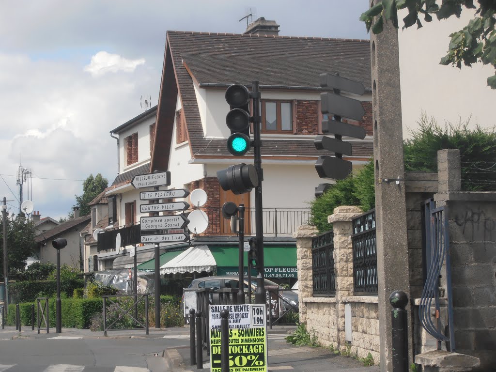 Rue Grimaud à Vitry sur Seine.