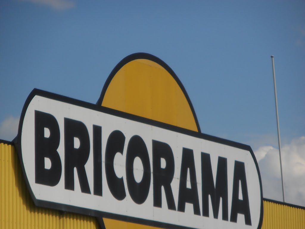 Le logo de Bricorama de Thiais.