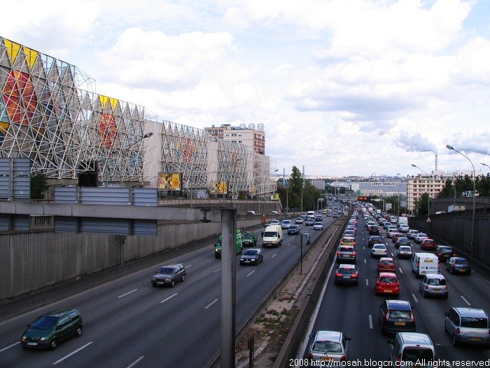 L‘autoroute de Porte d‘Ivry 环城高速