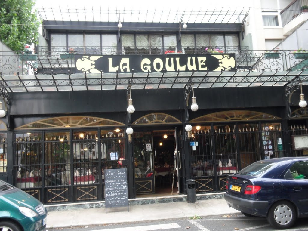 Restaurant "La Goulue"