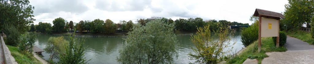 Panorama de la Marne à Champigny-Sur-Marne