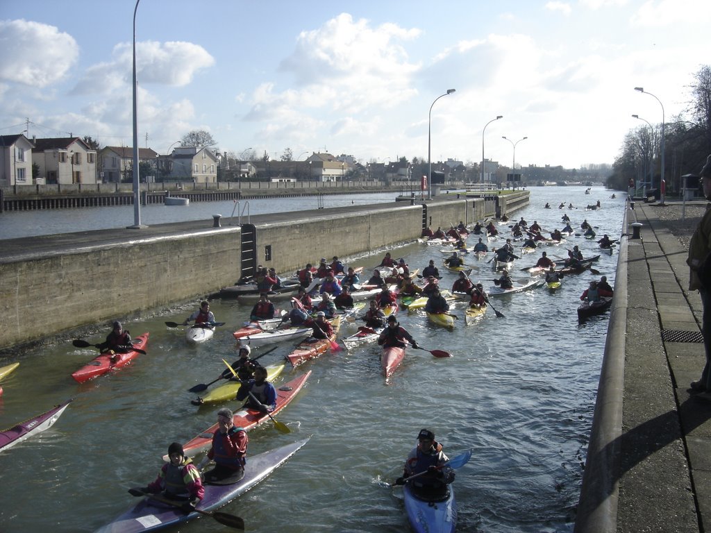 ecluse de creteil Boucle de la Marne