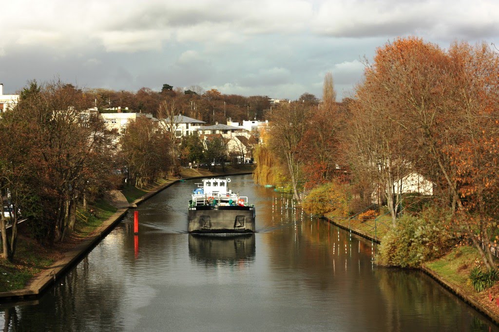 La Marne à Joinville-le-Pont