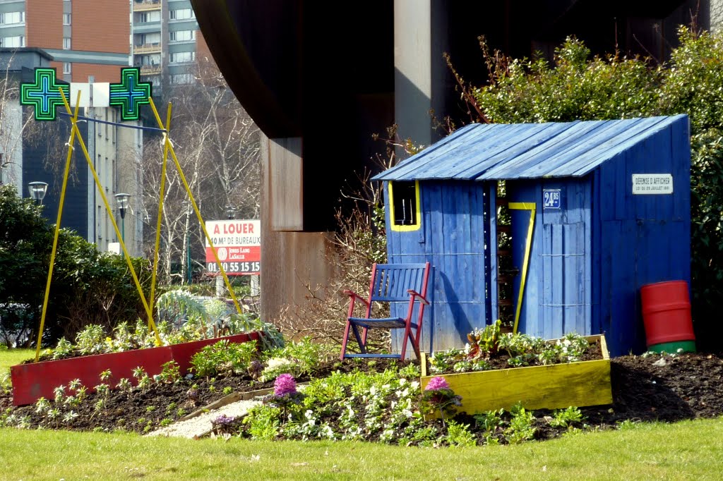 La cabane au fond ....