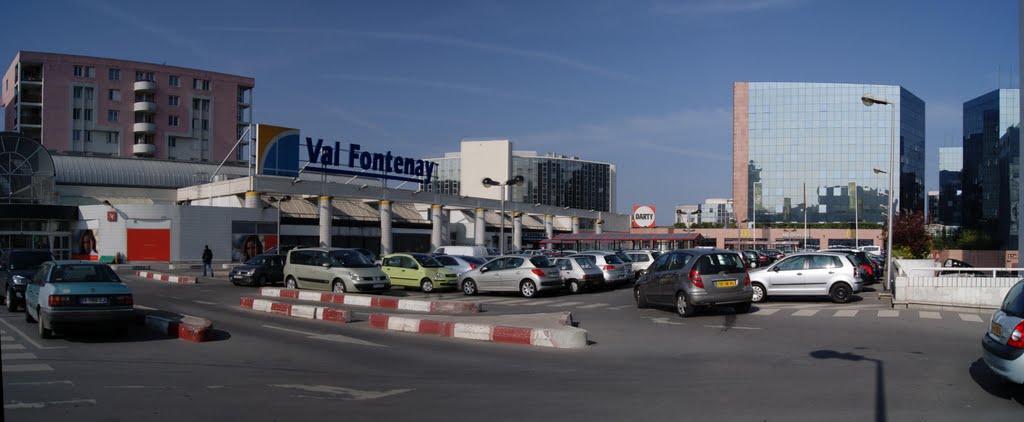 Vue du parking.
