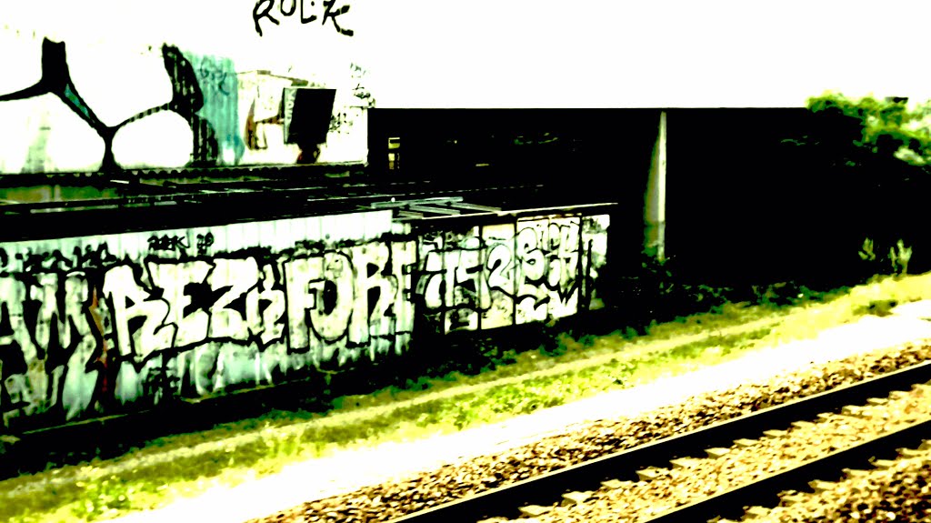 Street Art and Train