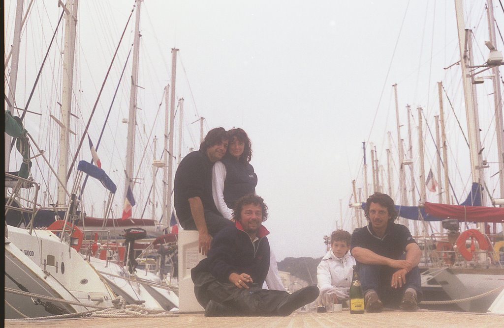 End of Transat in Toulon jun 2002