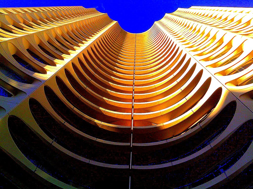 La tour des horizons -RENNES -1970 par Georges Maillols - Cest la naissance du premier immeuble de grande hauteur (IGH) de France à usage dhabitation.